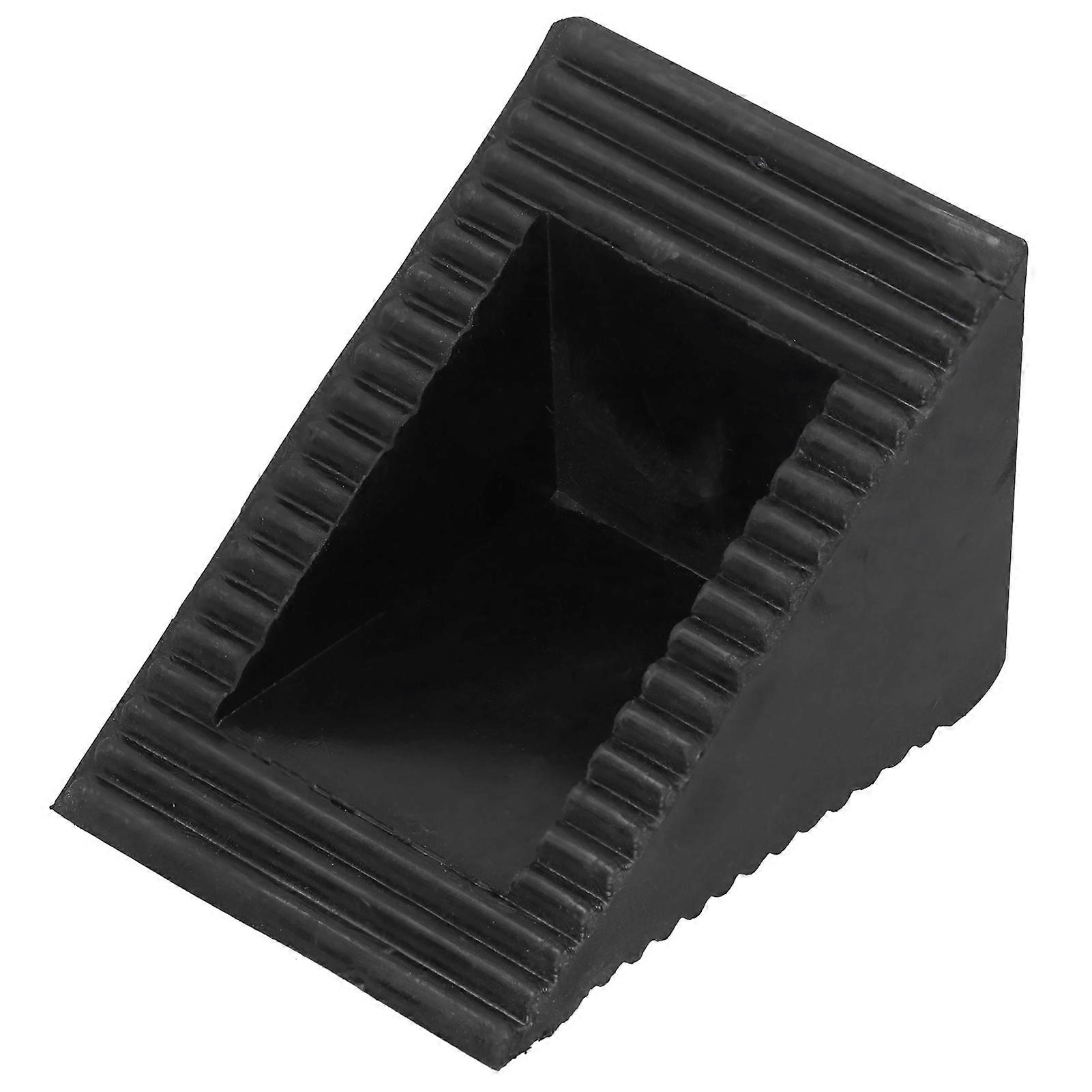 2Pcs Rubber Tire Stop Blocks for Garage and Courtyard
