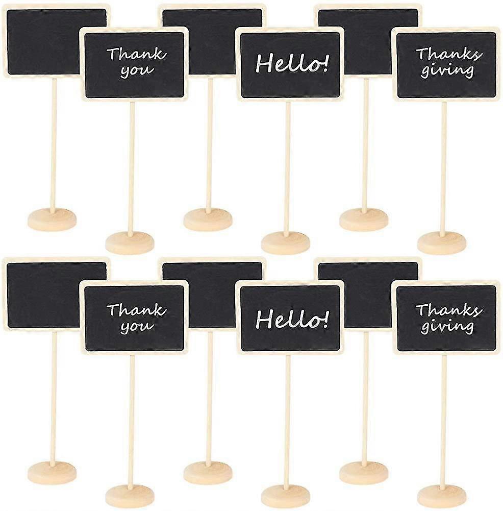 Chalkboard Etichete Mini Chalkboards Semne, 12 Pack cretă mici Tablă