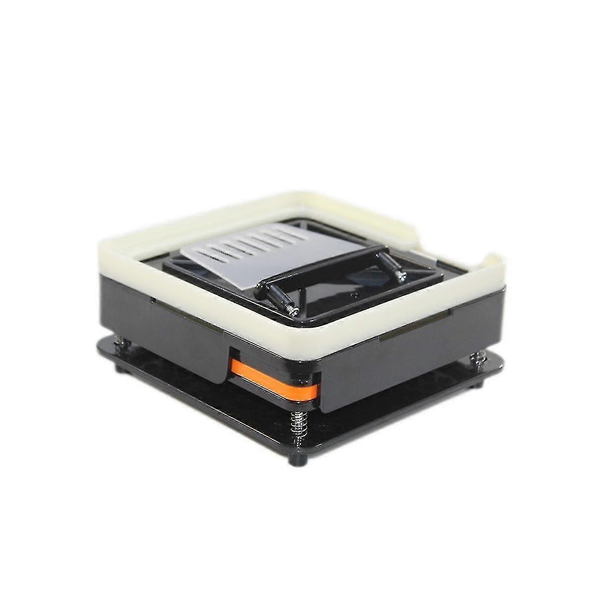 100-Hole Capsule Filling Machine with Tray & Scraper Tool for Efficient Filling