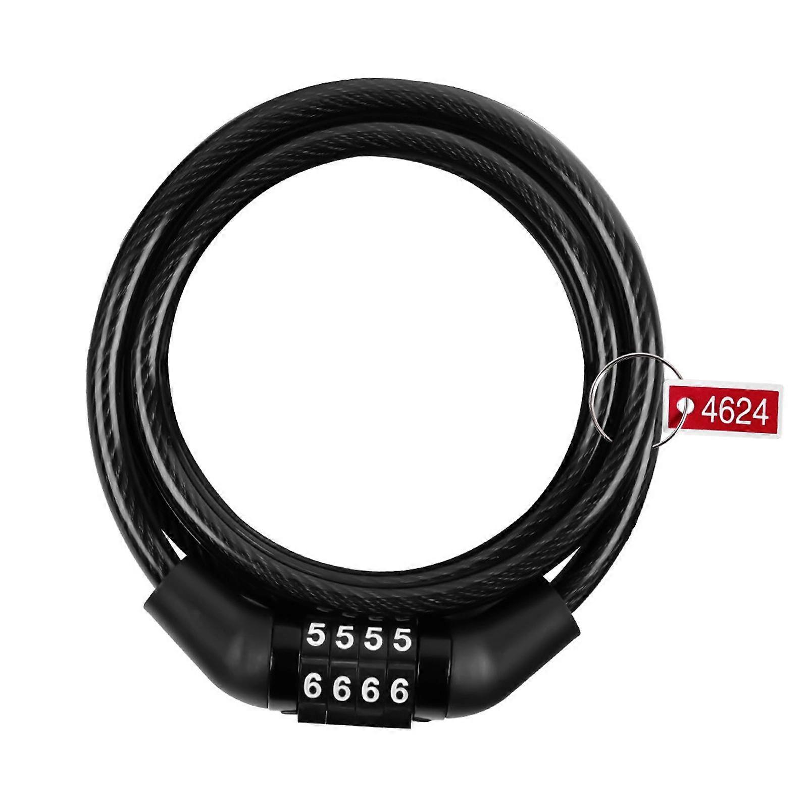 Bicycle Lock Cable Portable Combination Code Padlock Bike Lock Cable