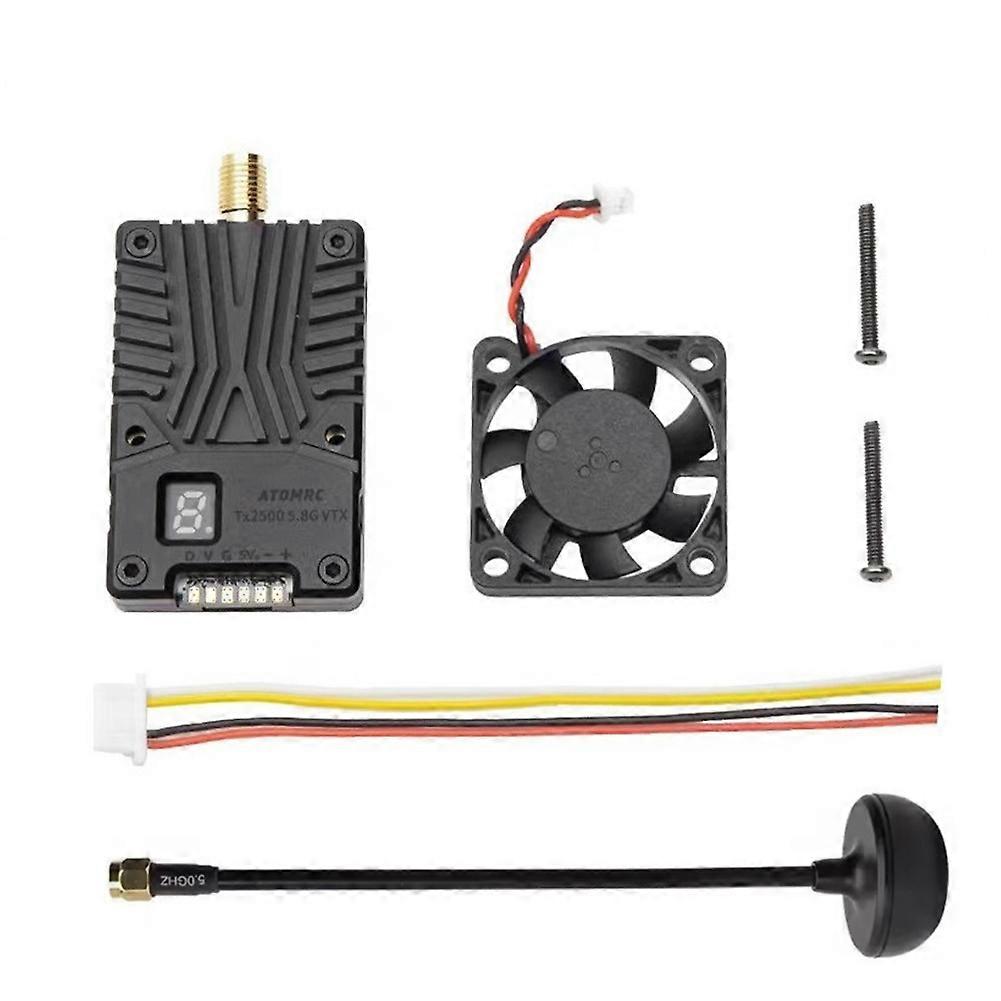 ATOMRC TX2500 4.9G-5.8G 2.5W VTX FPV Video Transmitter 800/1600/2500mW Supports X/Low Band for RC FP
