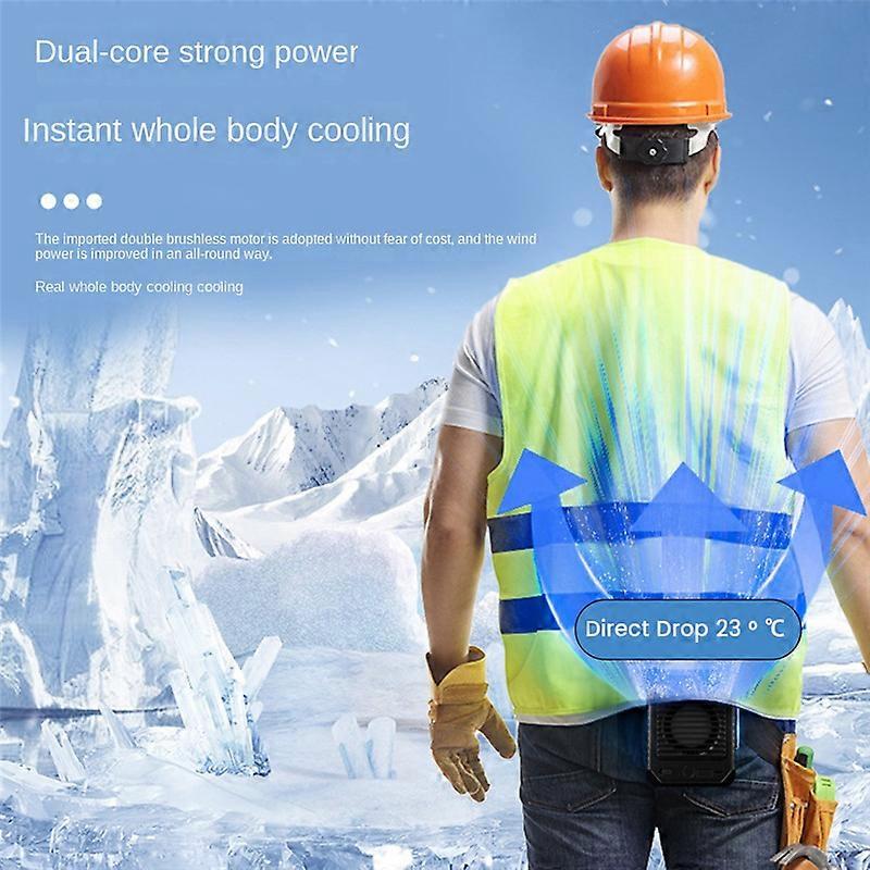 M22 Utendørs Hengende Midjevifte Svart