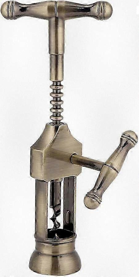 Portable Stainless Steel Corkscrew for Wine Bottles - Vintage Style Bar Tool
