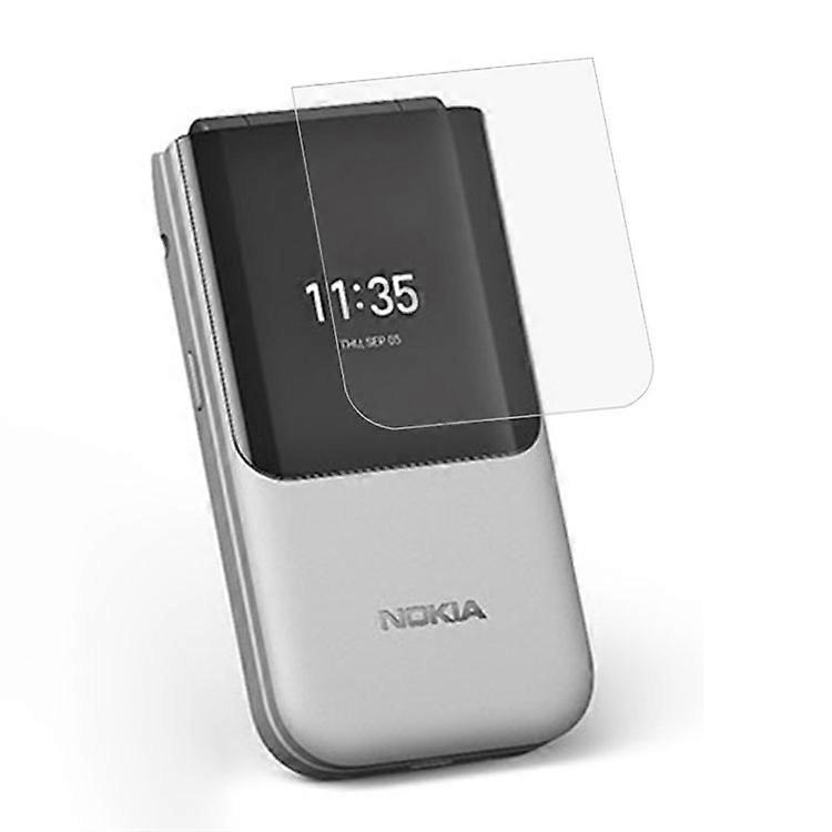 HD Clear Anti-glare Screen Protector Compatible For Nokia 2720 Flip , Anti-fingerprint TPU Phone Outer Screen Covering Film