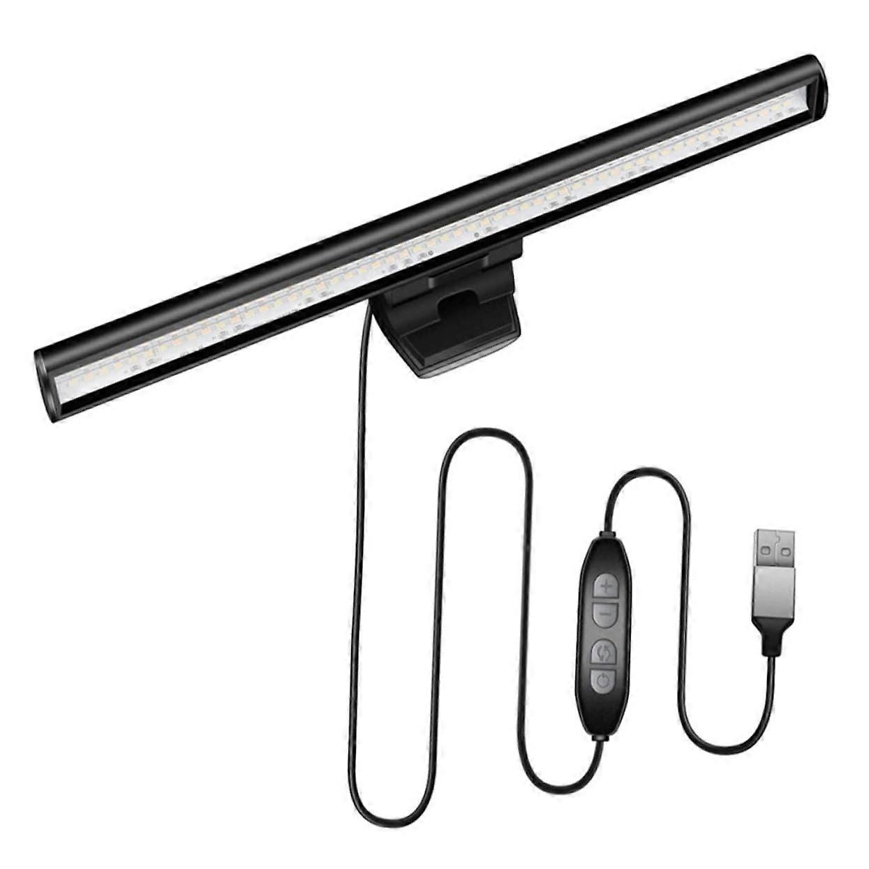 Monitor Light Bar for Laptop Practical Screen Light 26cm Computer Screen Hanging Light Sturdy and Adjustable Brightness Led Eye-Care Lighting