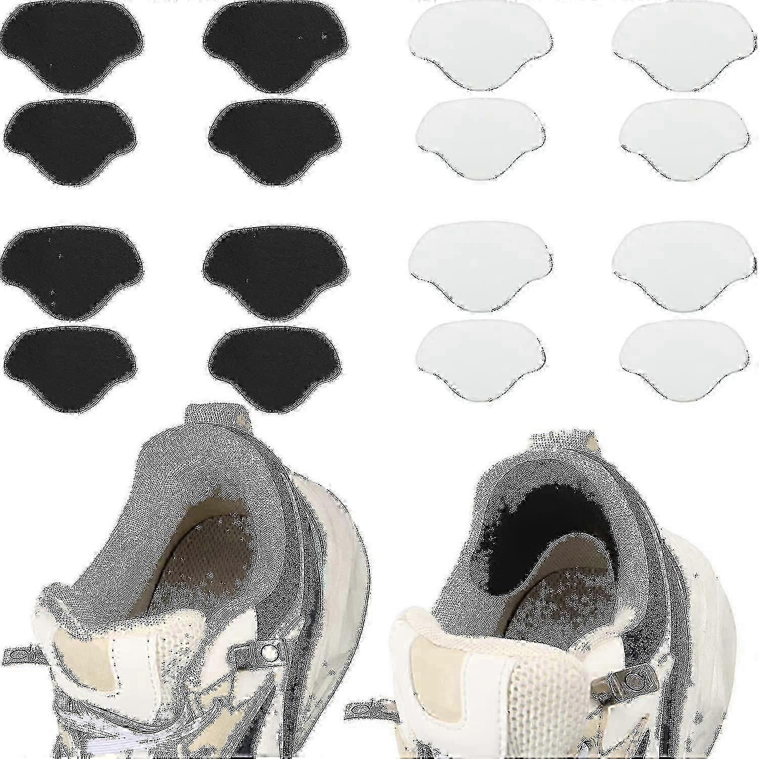 8 Pairs Of Self-adhesive Heel Anti-abrasion Hole Patches For Most Types Of Shoes T-x