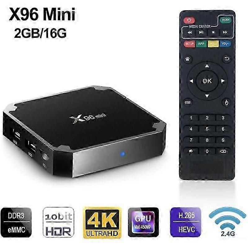 X96 mini multimedia TV box Android 71 2GB +16GB