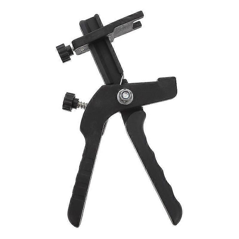 Tile Pliers Tile Installation Tool Tile Leveler Cross Card Insert Base Tool Tiling Tiling Aid Tile Positioner (black) (1pcs)