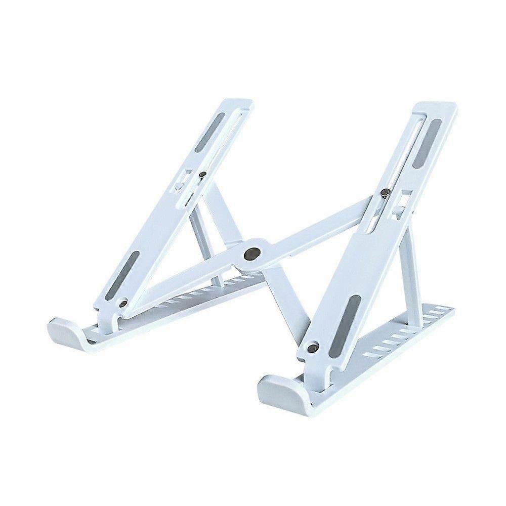 Laptop stand, desk laptop stand, 10-level height adjustment(white)