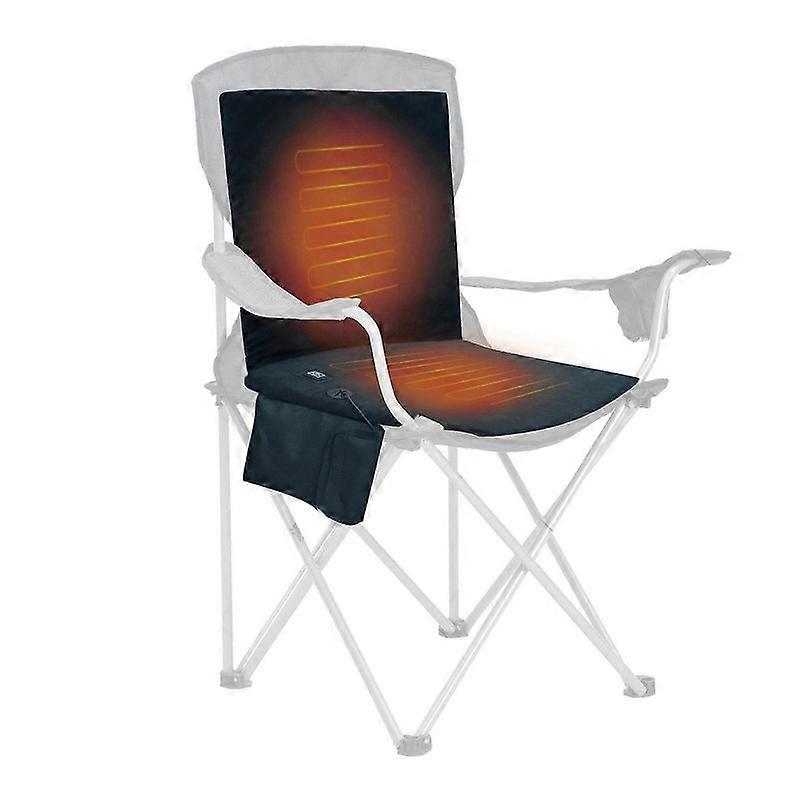 折りたたみ式ヒーター付きシートクッション調整可能な3ギアユニバーサルポータブルヒーターシートクッションパッドオフィス屋外用--