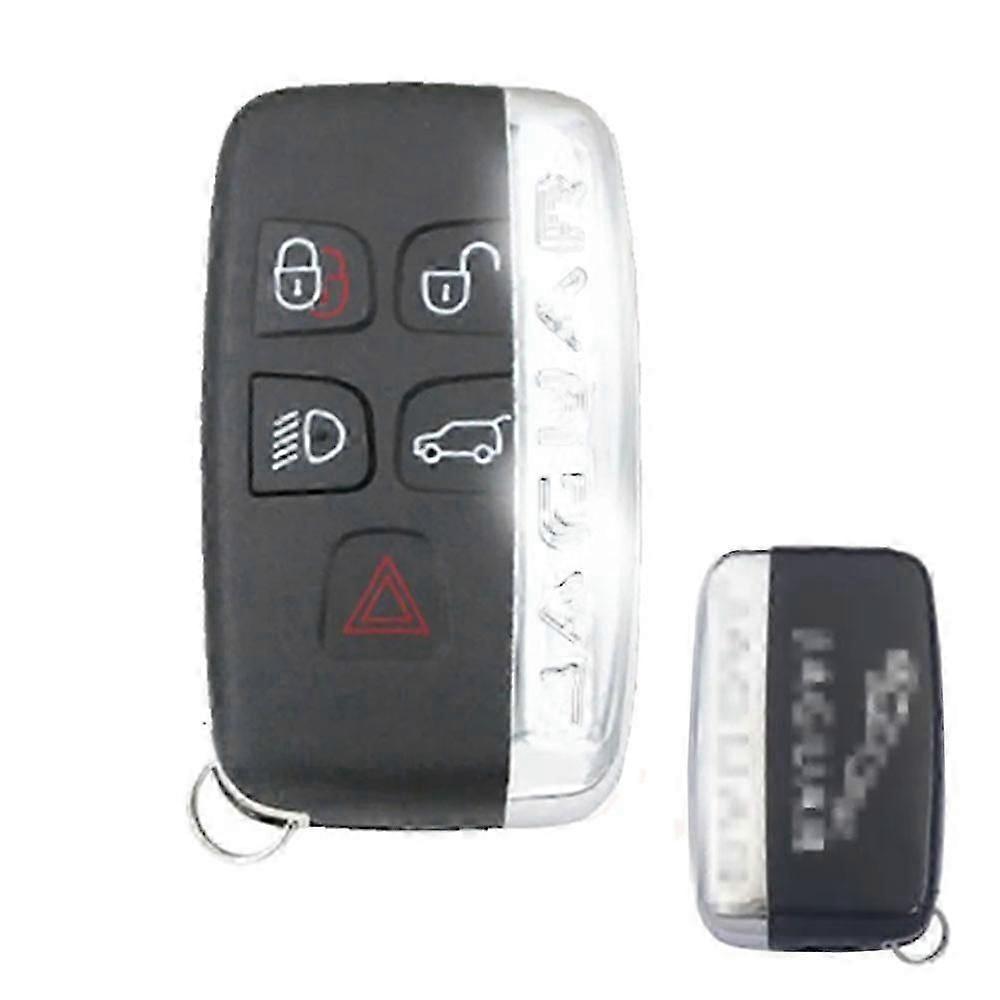 YINBO - Repuesto original para Land Rover Range LR2 LR4 Fit Jaguar F-Pace F-Type XE XF XJ Remote Key Shell Case Fob 5 Botones