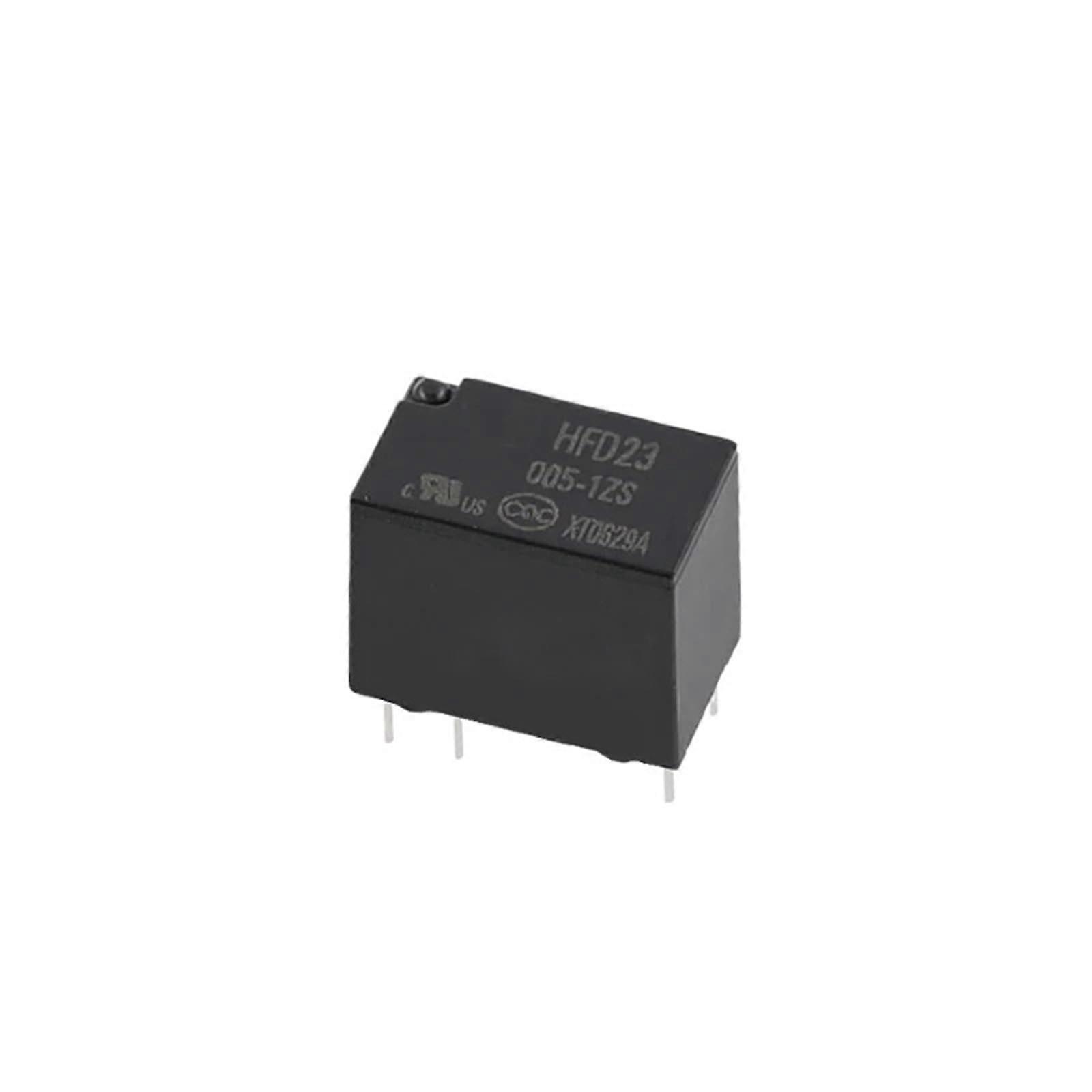 24V Relay HFD23-024-1ZS Sensitive Type DC24V 1A 6PIN for Circuit Control - Pack of 10 Units