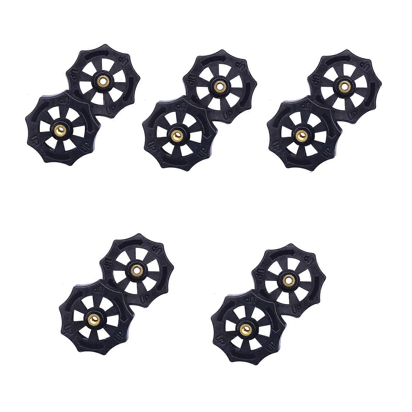 M4 Knurled Copper Nuts 10PCS for Leveling Hotbed Platform in 3D Printing