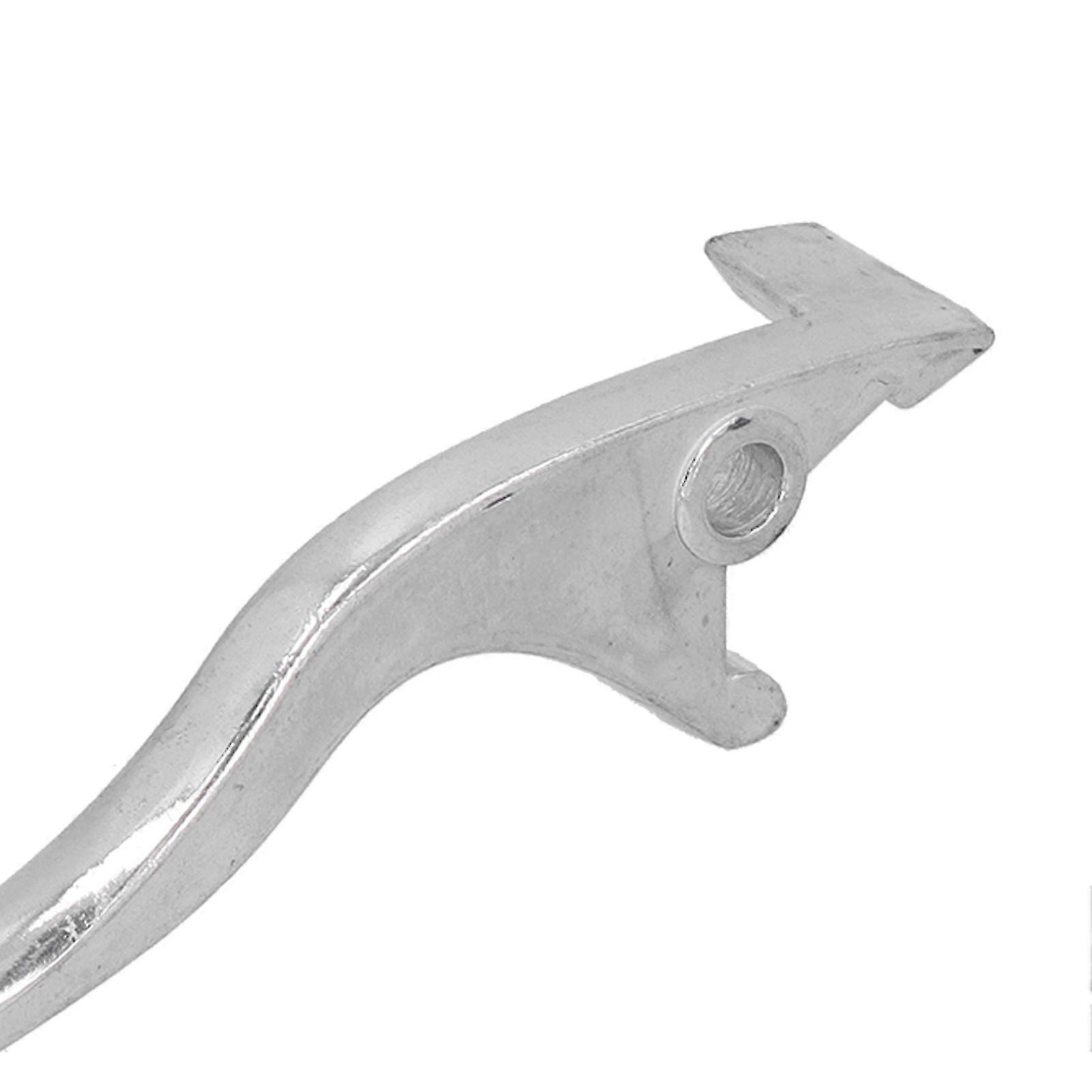 Pair of Brake Handles Levers 0.3in Mounting Hole Silver Replacement for Yamaha Motorcycle Moped ATV