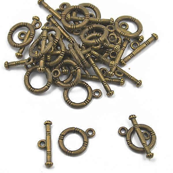 3x20 Seturi Toggle Clasp Conector Brățară Bronz Colier Bijuterii Constatări