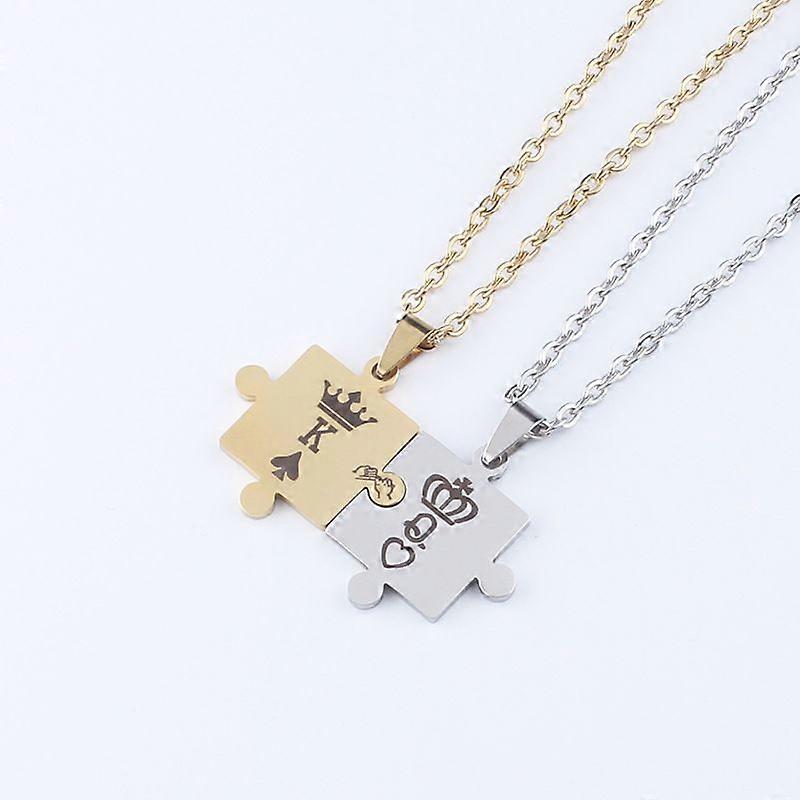 Couple accessories-Puzzle multicolor