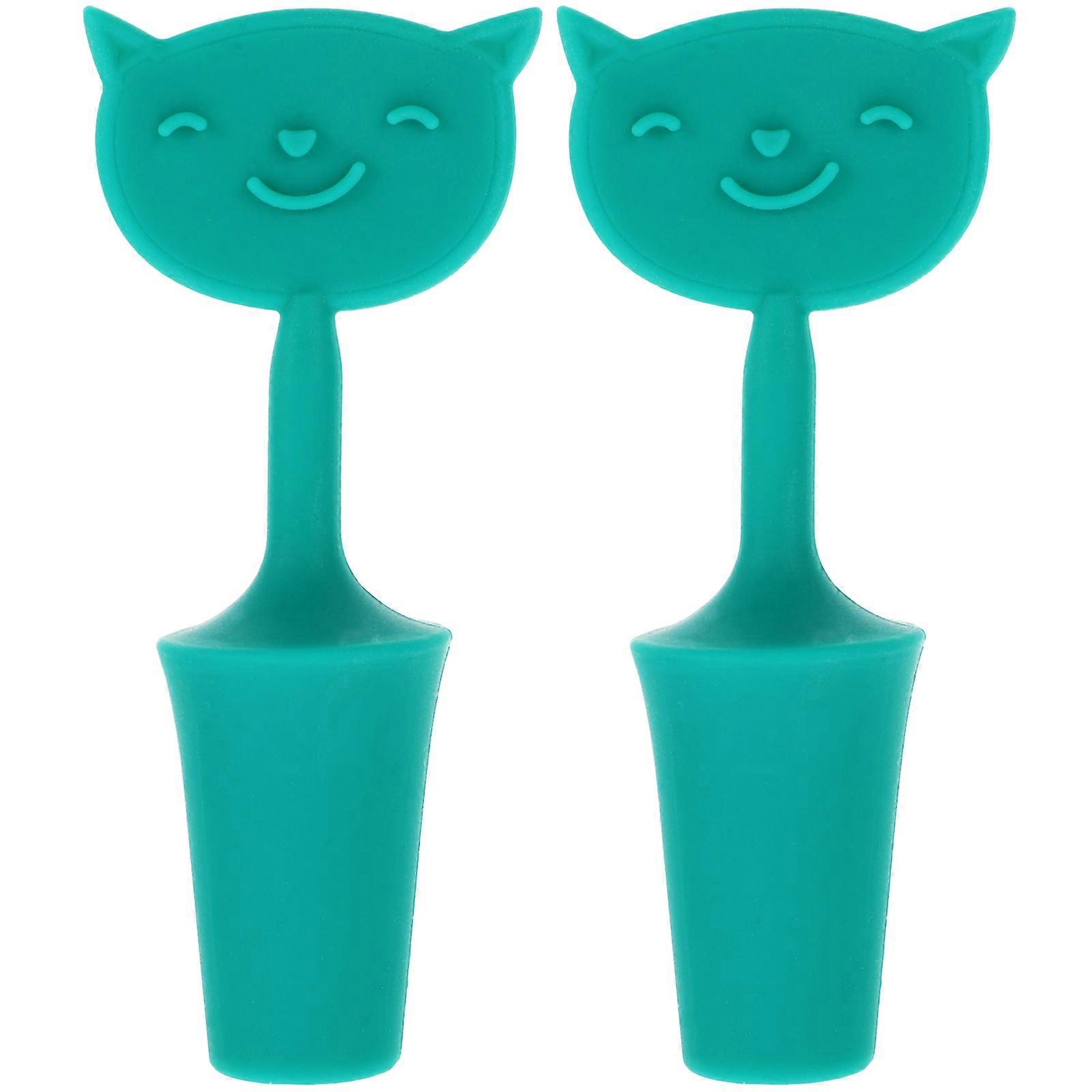 2Pcs Plug Plugs Silicone Cat Plug Decor