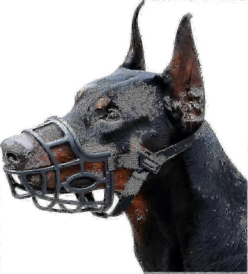Breathable Basket Muzzles Suitable for Large Dogs, Size: L
