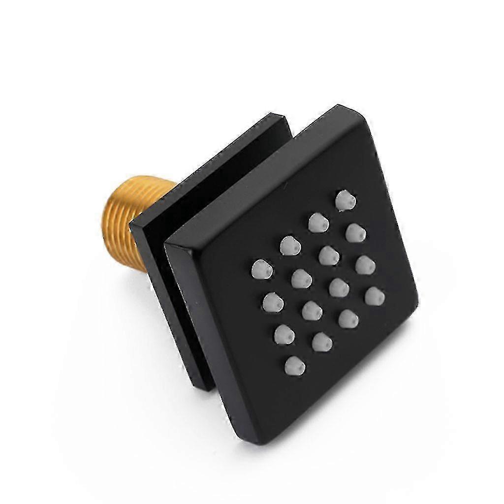 Brass Square Shower Massage Jets for Spa Experience