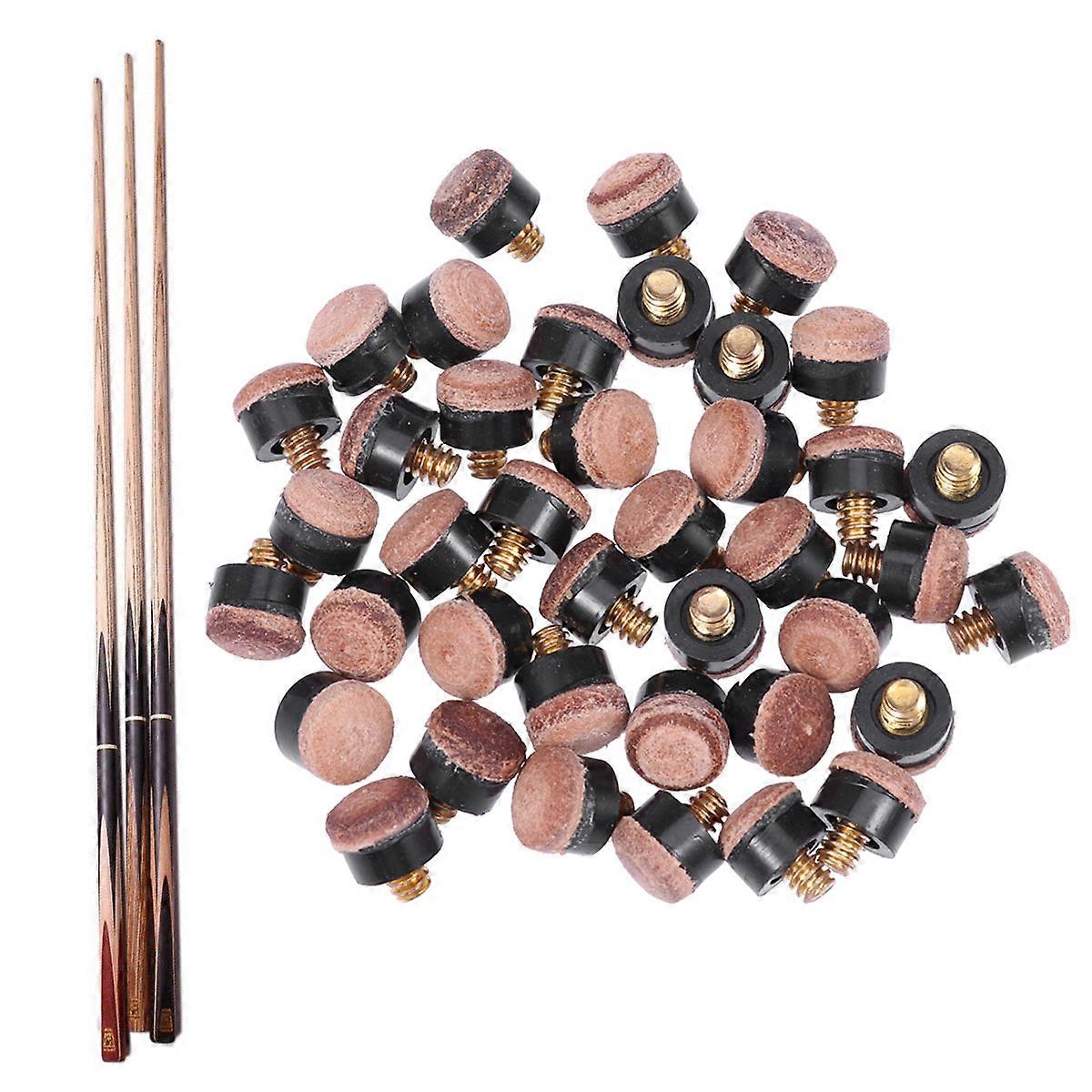 Billiard Cue Accessories, Replacement Tips and Ferrules for Improved Precision