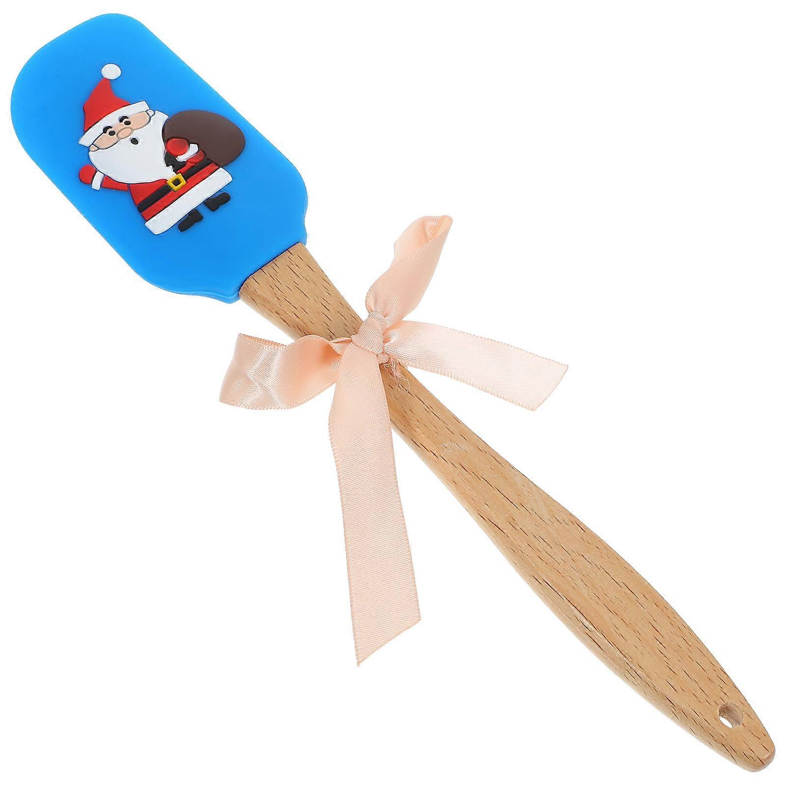 Baking Spatulas Christmas Serving Utensils 25*5cm Size Scraping Cream Icing Smoother Cake Decorating 1Pc