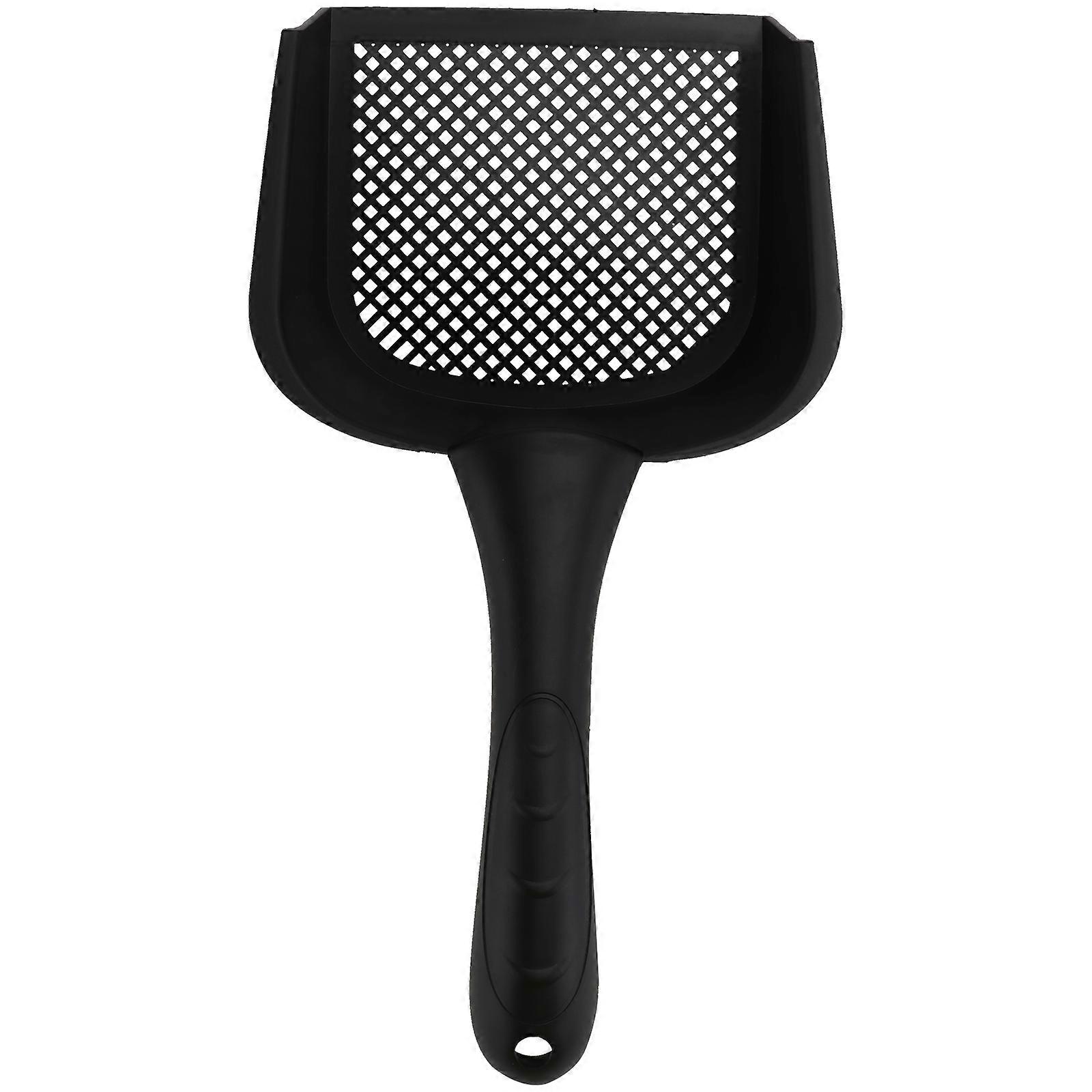 Plastic Cat Litter Scoop with Comfortable Handle for Easy Cleaning – Universal Pet Waste Scooper for All Litter Types