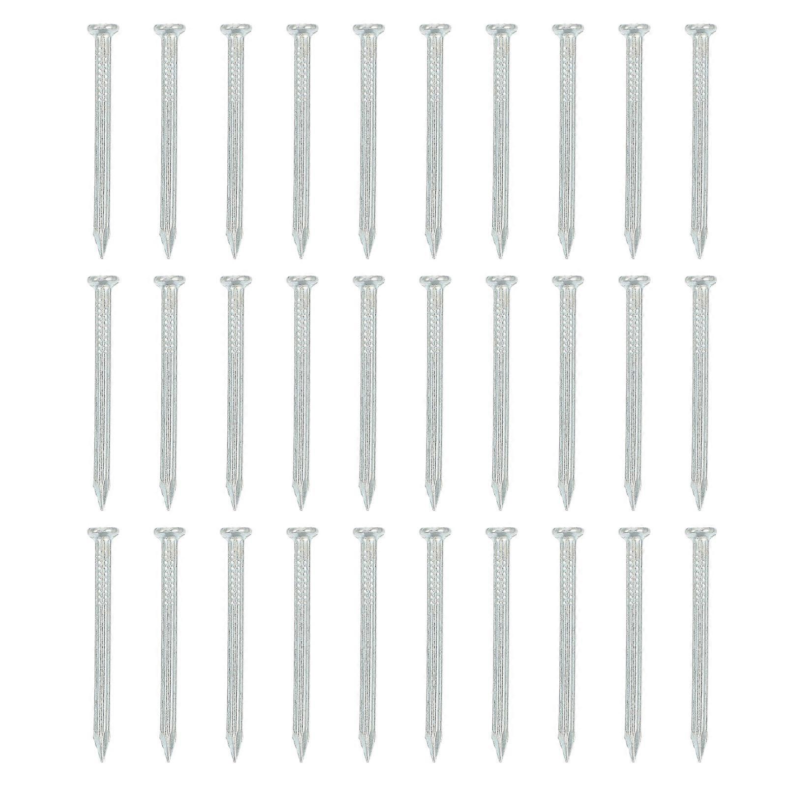 195pcs Point Tip Steel Nails Wall Cement Nails Concrete Nails Hardened Nails