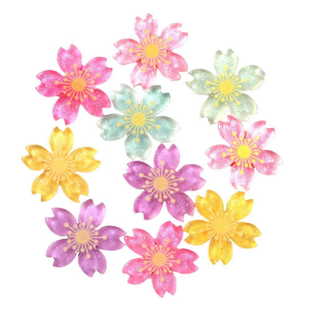 DIY Sticker Resin Refrigerator Magnet Delicate Three Dimensional 10Pcs