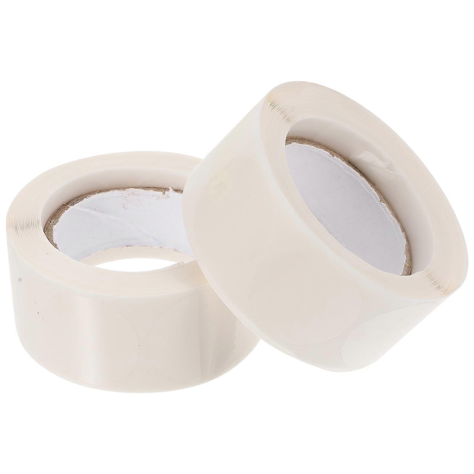 Round Label Sticker for Candy Bag Sealing Transparent 1000Pcs