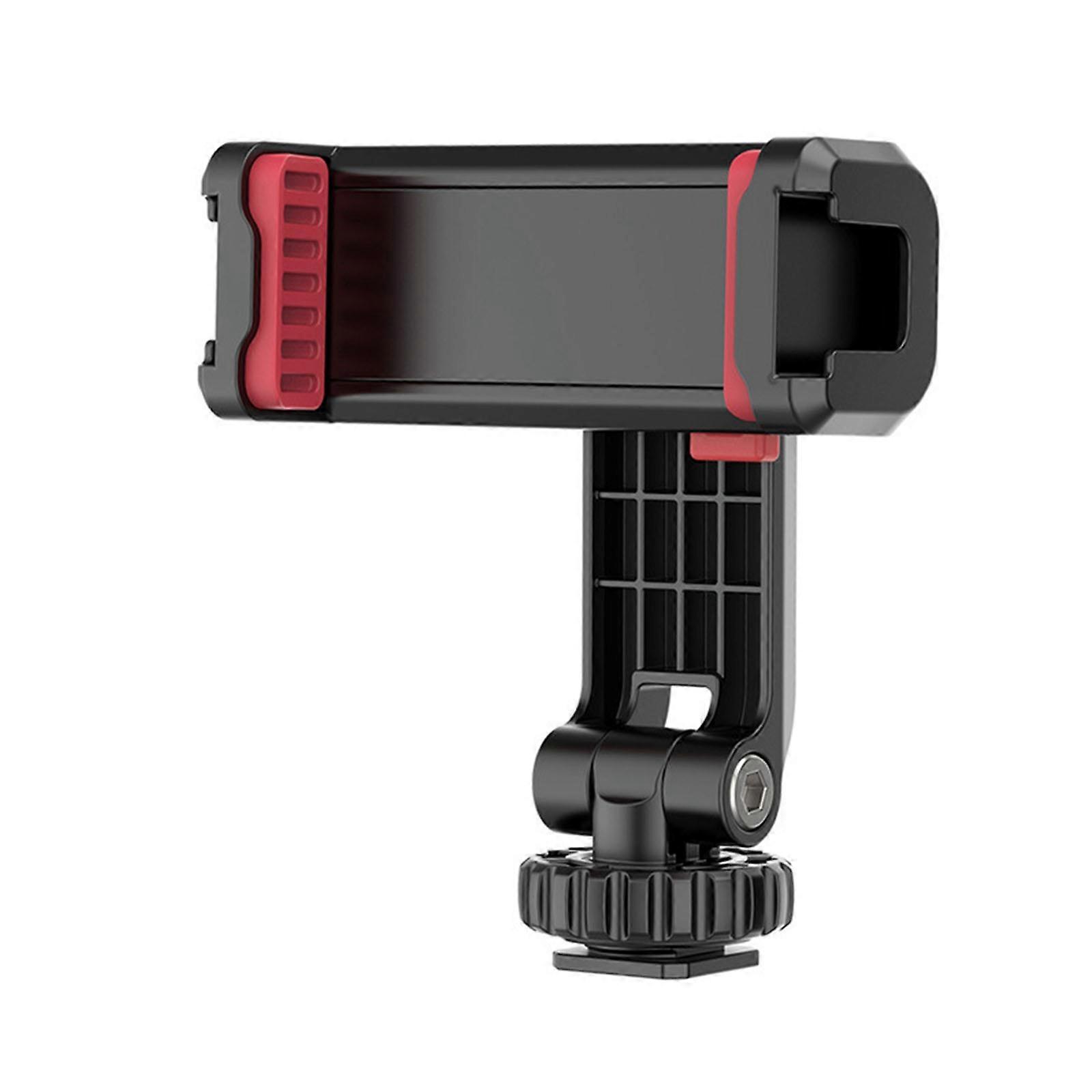 Rotatable Phone Tripod Holder Compact Mobile Phone Mount for Video Live Streaming Vlogging Rig Portable Phone Stand