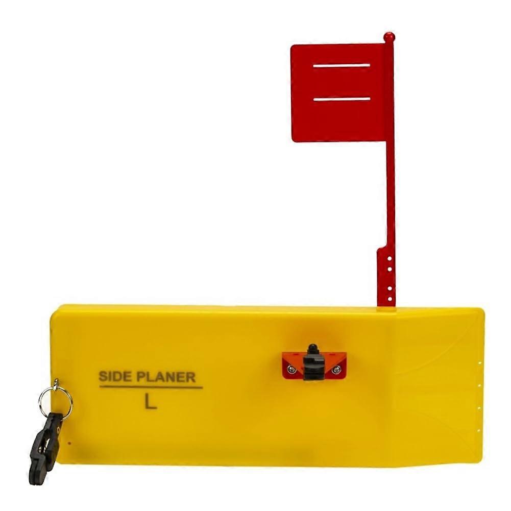 Boat Fishing Side Planner Board with Insert, Trolling Board for Fishing and Diving, Left Side Compatibility, Durable Design