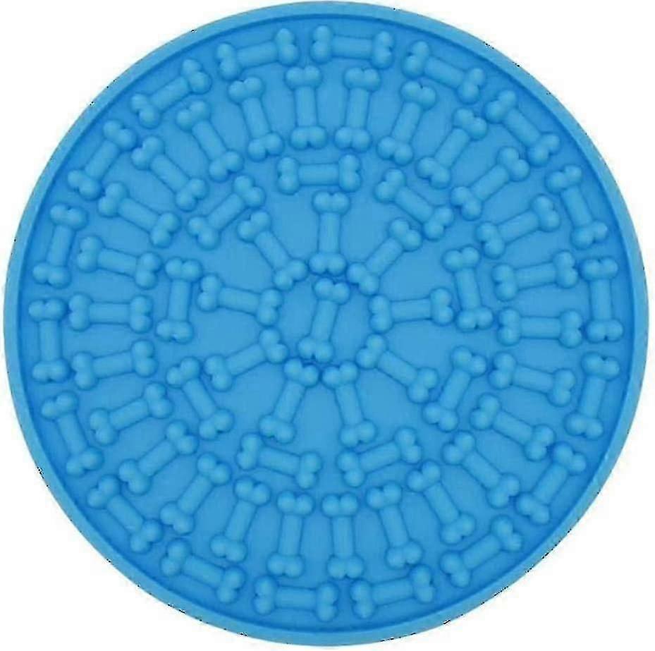 Hundeleckmatte Langsam fütternde Silikon-Leckmatte mit Saugnapf-YGWL