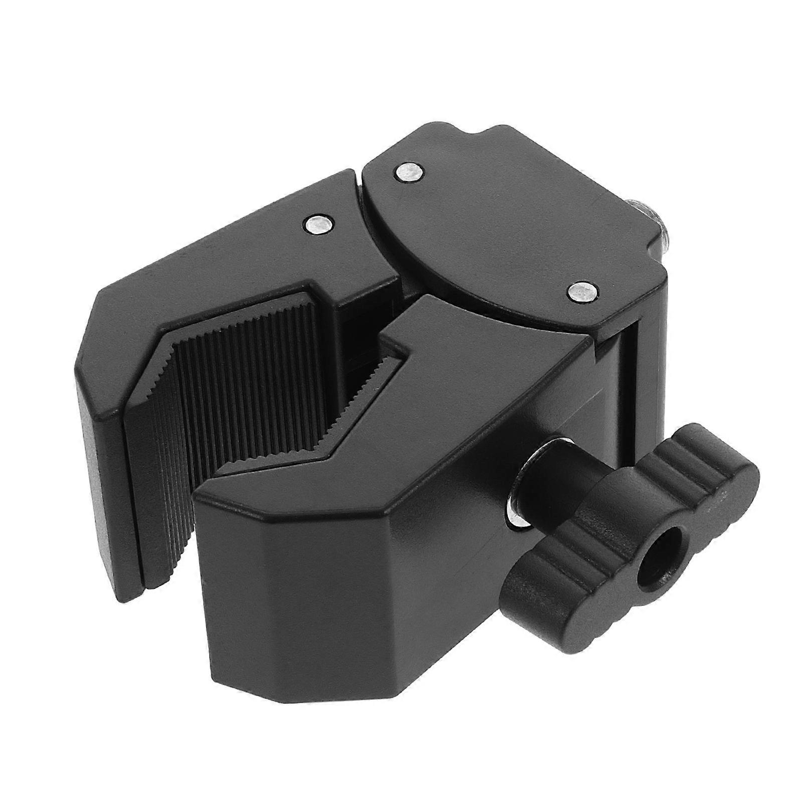 Mic Stand Adapter Clip Durable Plastic Mount for Tripod & Desk Easy Installation Lightweight Compact Design for Recording Broadcasting Live Streaming