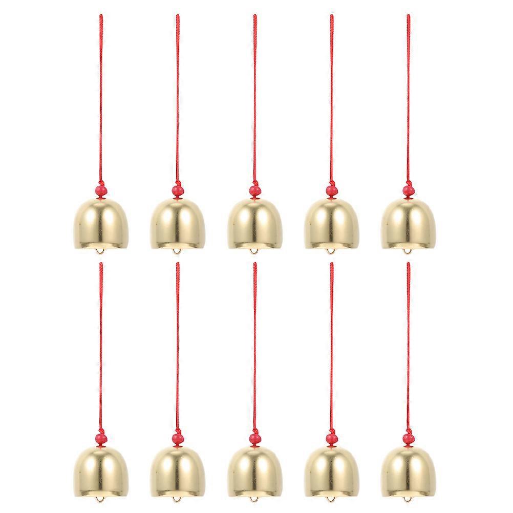 Copper Bell Hanging Ornaments for Balcony, Home Decor, DIY Crafting, Wind Chimes for Indoor Outdoor Use