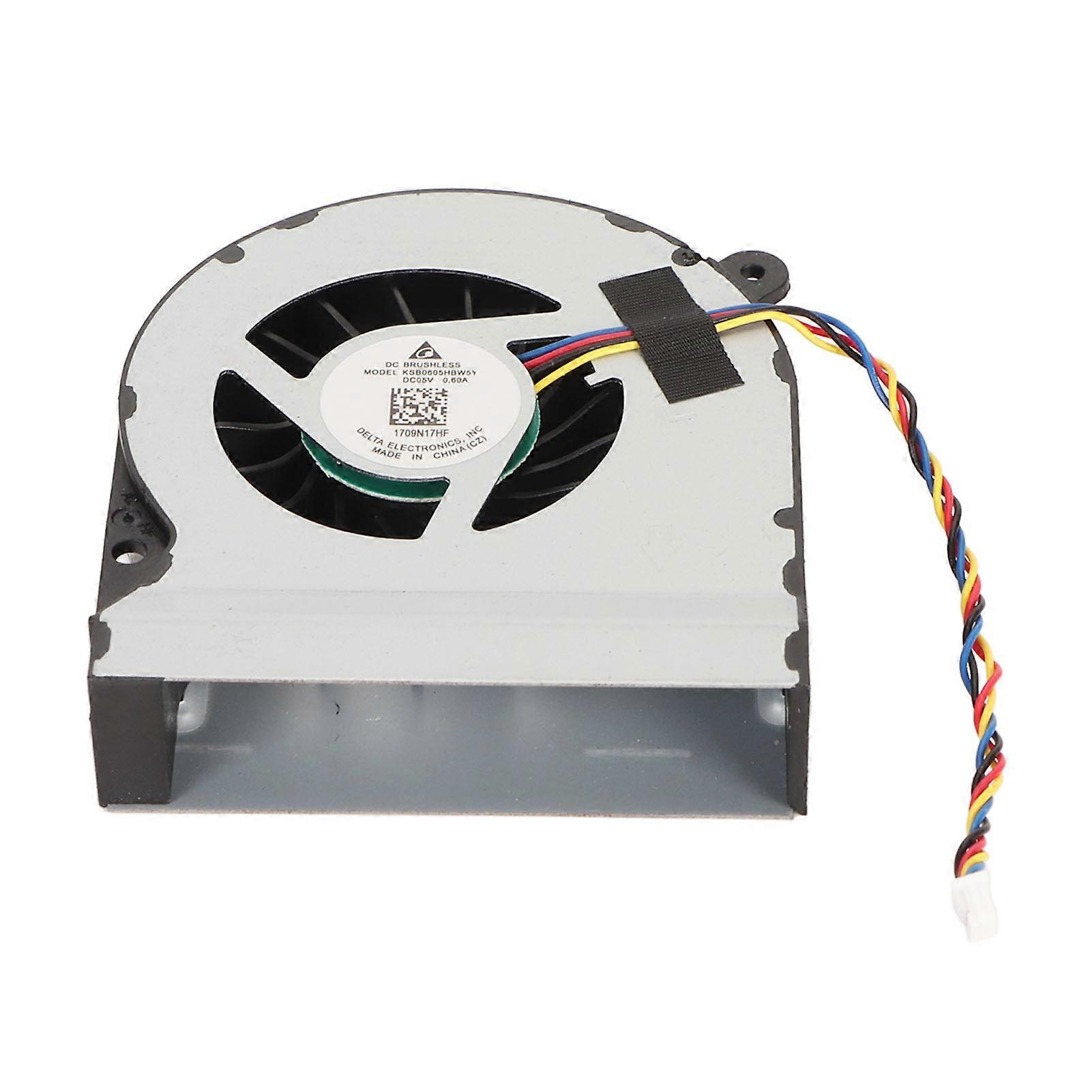 CPU Cooling Fan 4 Pin Power Connector Small Easy to Connect for Laptop NUC6 NUC6i7KYK Repair