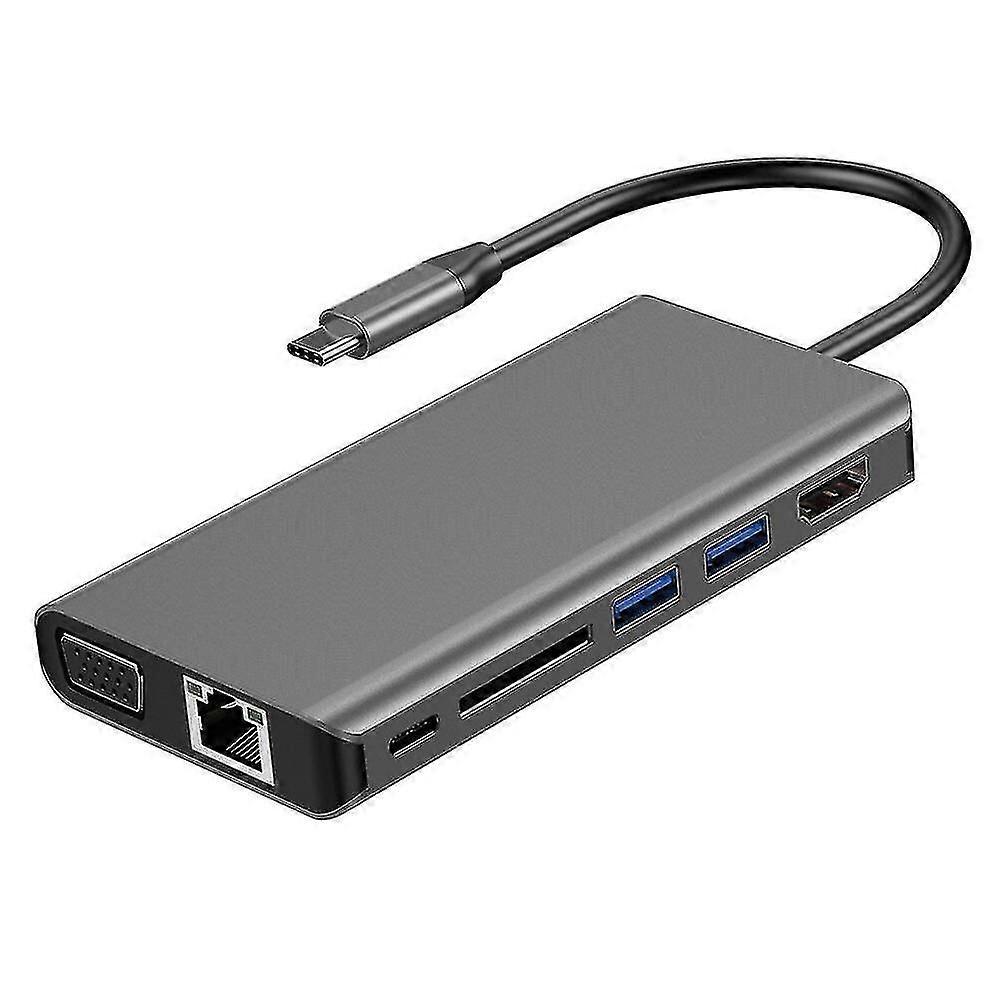 8 In Usb Adaptor Usb Charging Hub Type C Devices Type C Hub Usb C Charging Hub Type C Adapter