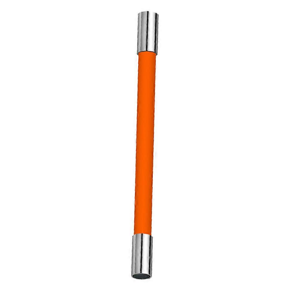 Hose Extender Universal Design For Faucet Orange 30.00X2.20X2.20CM Splash-Proof Flexible Adjustment 1Pack