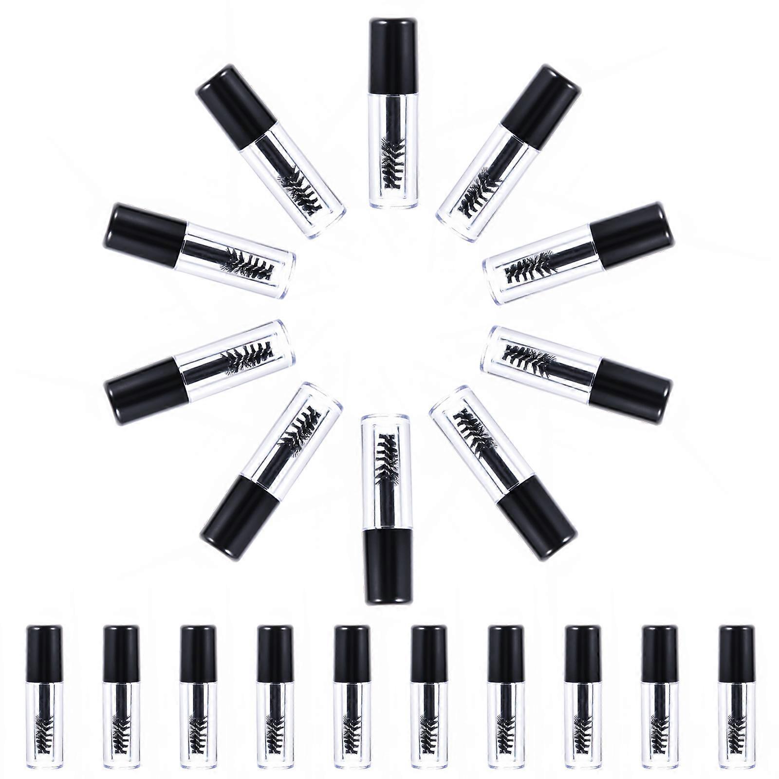Empty Mascara Tubes And Brush Compact Design For Cosmetic Storage Daily Use 0.8ml 20Set
