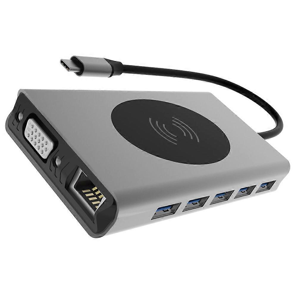 Adapter Plug Converter Usb C 13-In-1 Usb Hub General Users Home Office Pd Charging 1Set