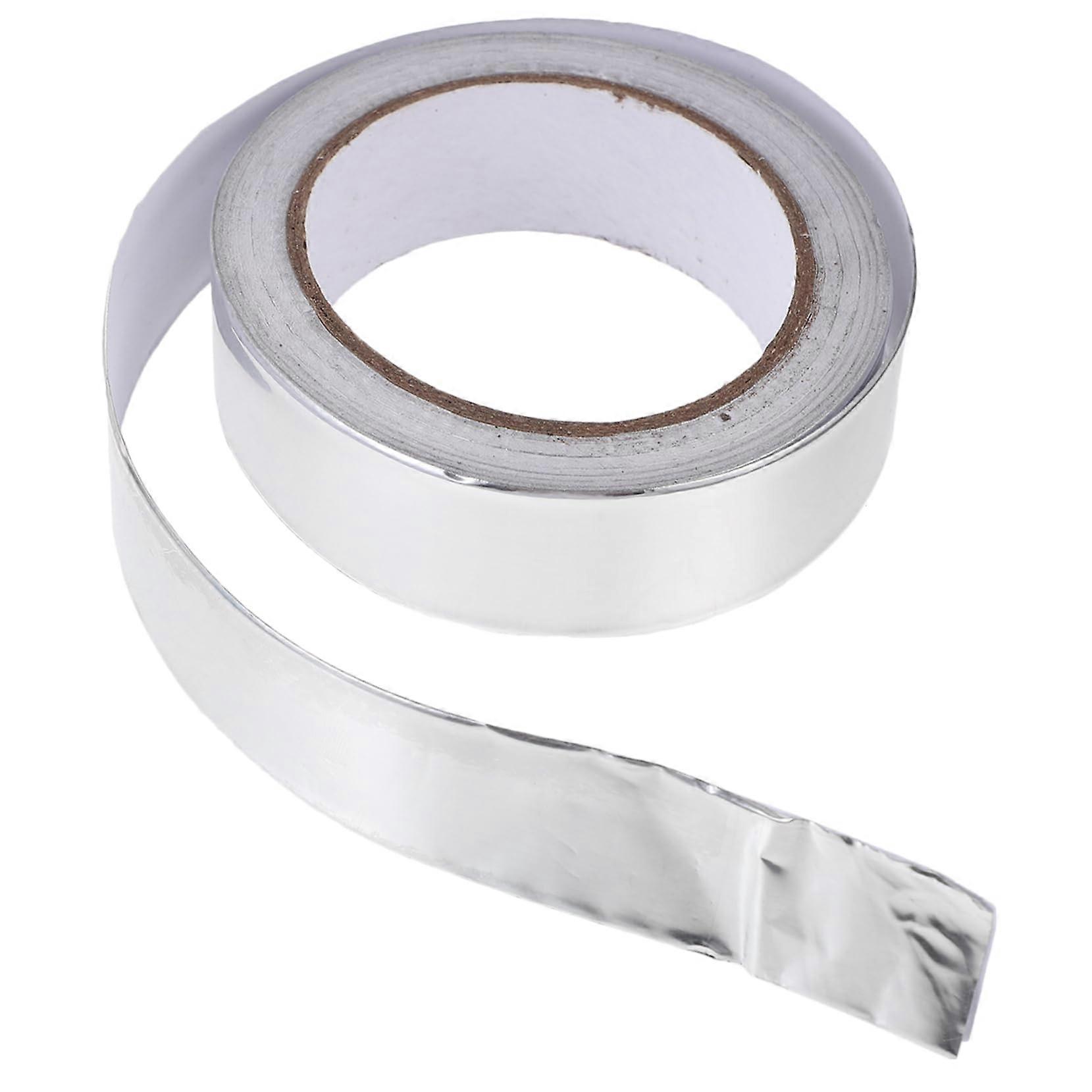 20M High-Temperature Resistant Aluminum Foil Tape, Self-Adhesive Insulation Sealant for Efficient Heat Protection