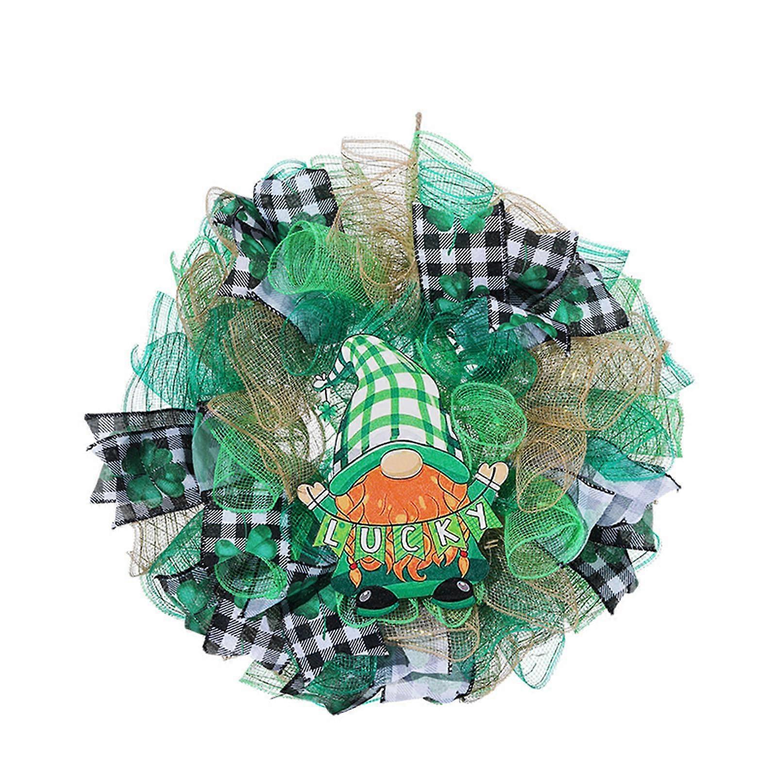 Day Decoration Artificial Wreath for Home Decor, Spring Wreaths for Front Door, Wall, Garden' Ref: 9705