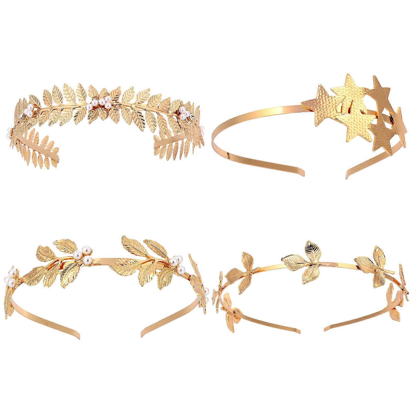 a refined and engaging product description for your **4pcs Pearl Hairbands**:
**Elegant Pearl Hairbands Set – & Party Headpieces**
Add a touch