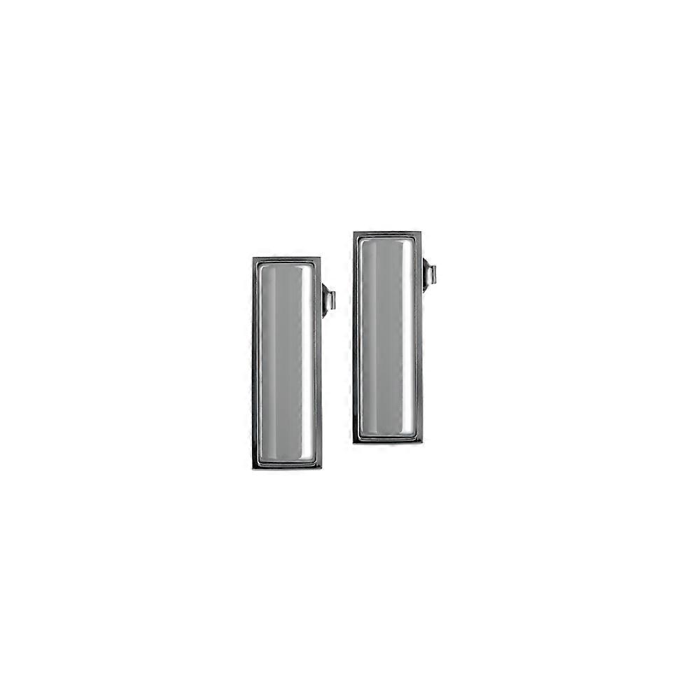Jacques Lemans - ceramic stud earrings - S-O63B