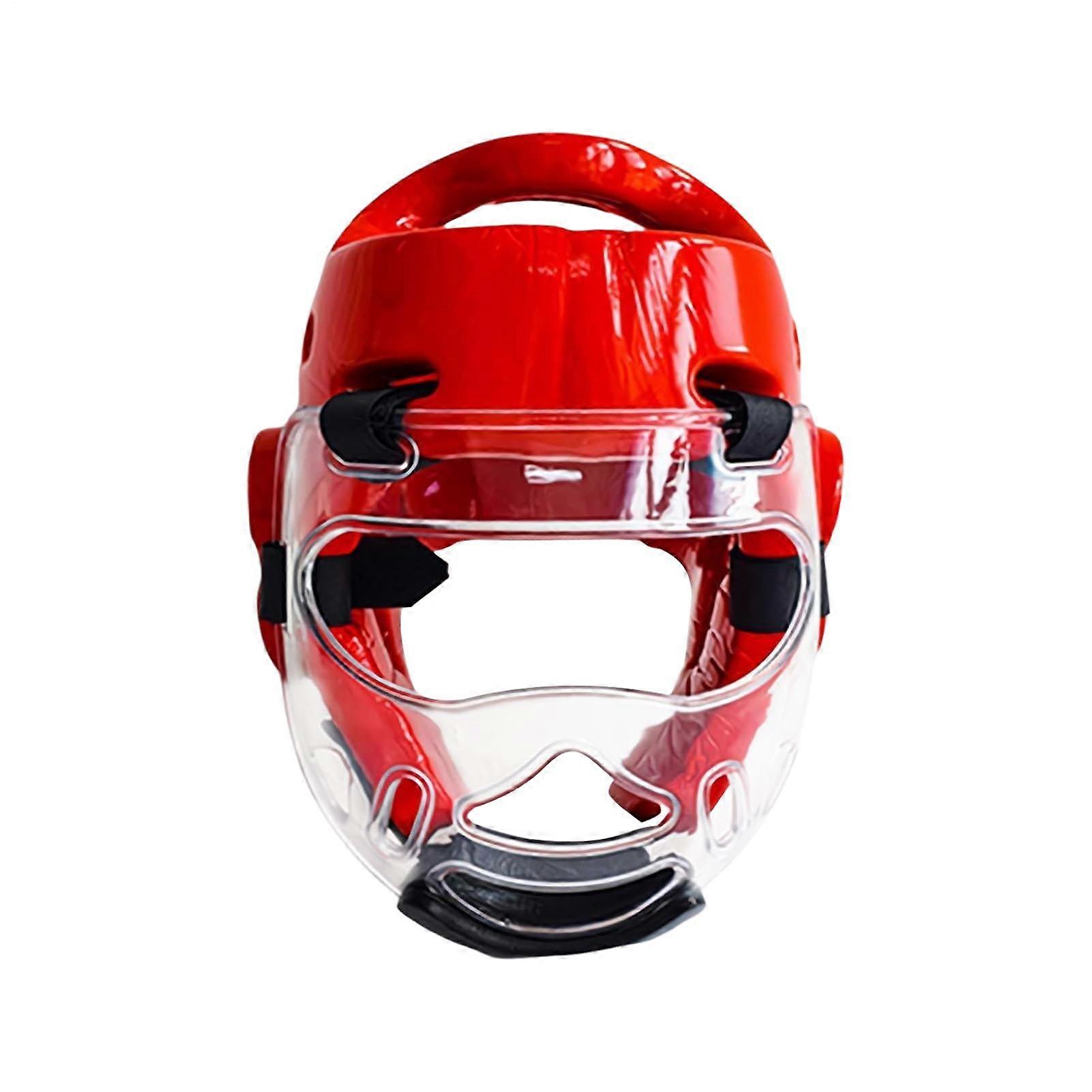 Boxen Kopfschutz - Casque de combat ergonomique pour le Muay Thai, le MMA, le karaté et les sports de combat, taille L