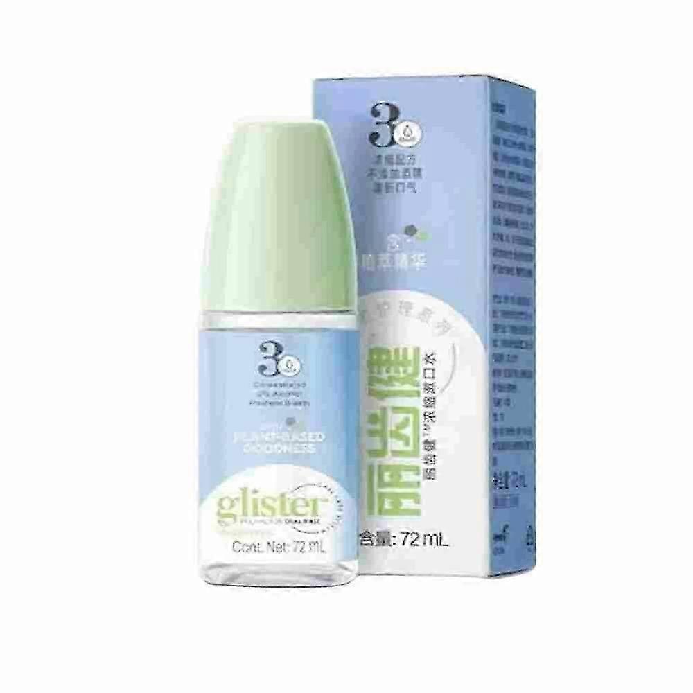 Amway Glister Concentrated Oral Rinse Munskölj - 72 ML mintsmak för fräsch andedräkt och munhygien i ny förpackning