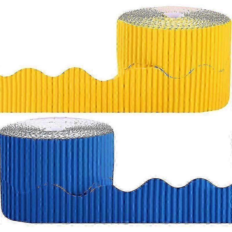 2 Decorative Scalloped Borders Background Paper for Bulletin Board Decoration