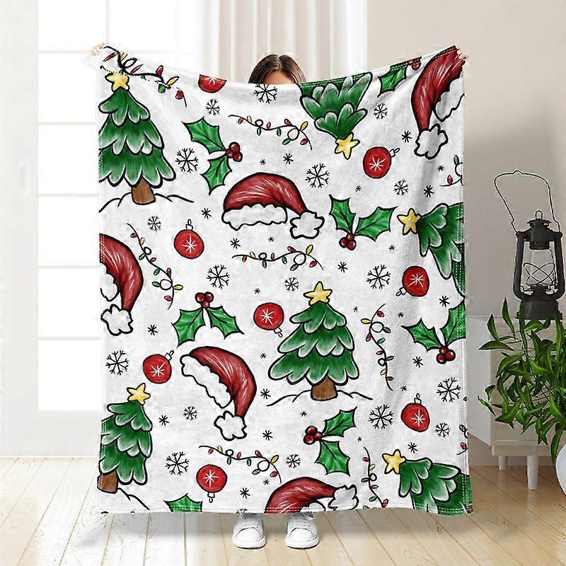 Juleflannel tæppe sofabetræk Mode 162