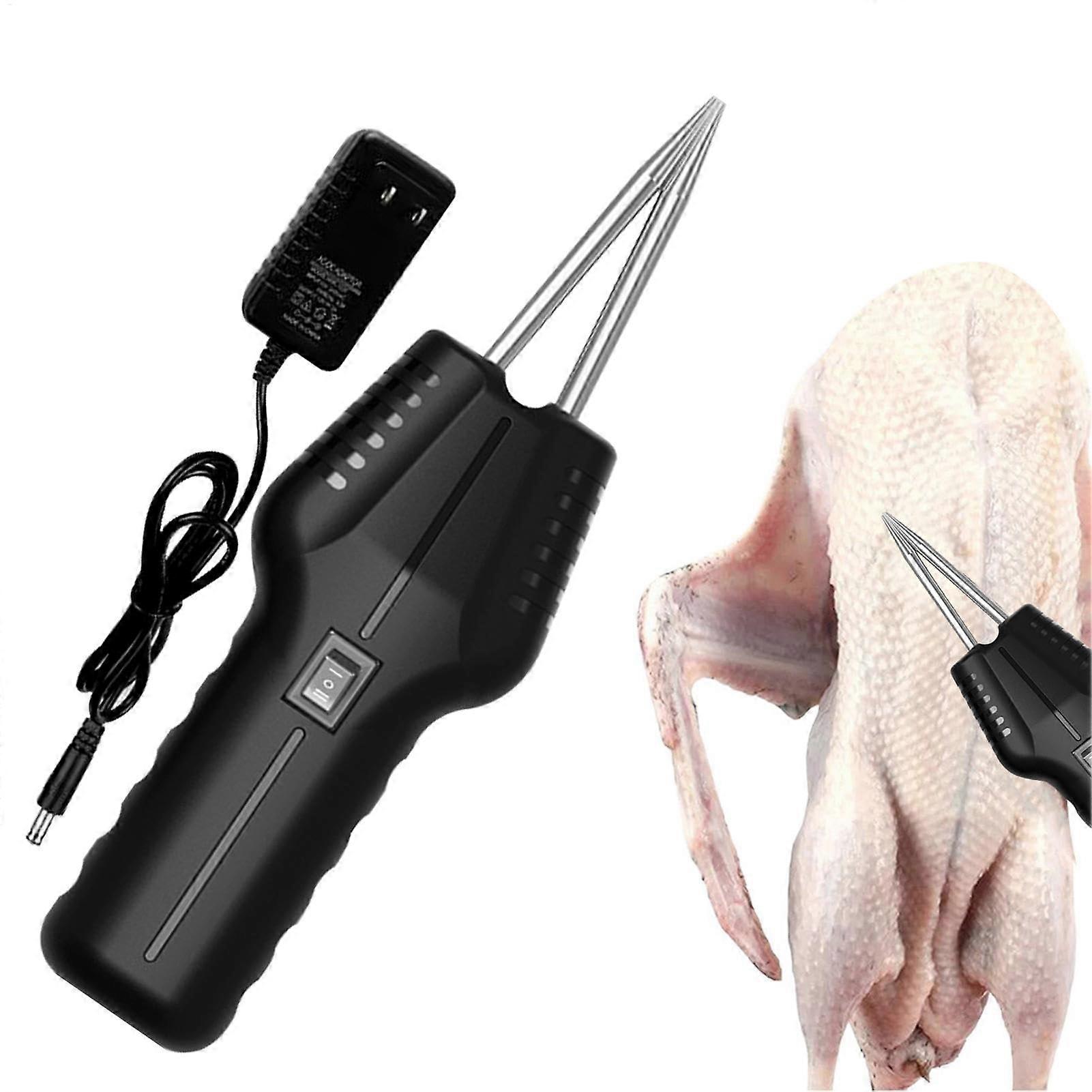 Electric duck plucking machine, electric, for poultry, portable, plugin