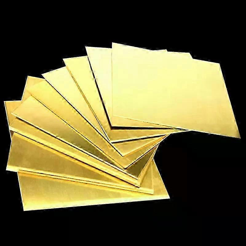 H62 Brass Copper Plate Sheet of CuZn40 2036 CW509N C28000 C3712 H62 Cu Laser Cutting CNC Frame Model Mould DIY Contruction