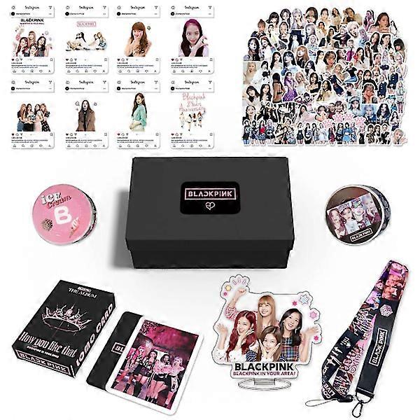 161 τμχ Blackpink Born Pink Album Gift Box - Blink Fans Δώρο, Εμπορεύματα, Photocard, Διακοσμήσεις Πάρτι Γενεθλίων